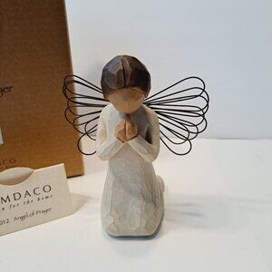 Willow Tree Angel of Prayer Demdaco Susan Lordi 1999 4"